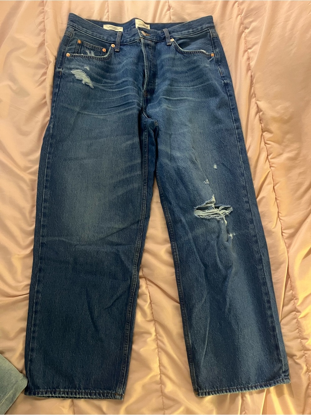 Universal Thread mid rise 90’s baggy jeans